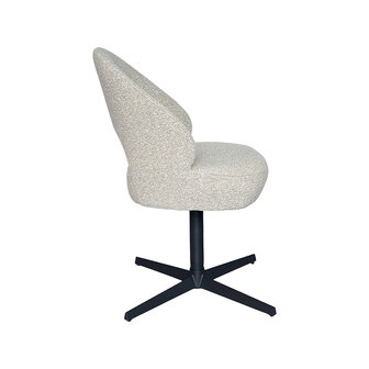 LABEL51 Eetkamerstoelen Saint Tropez - Naturel - Boucle