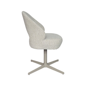 LABEL51 Eetkamerstoelen Saint Tropez - Naturel - Boucle