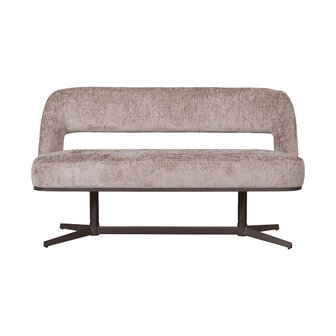 LABEL51 Eetkamerbanken Port Grimaud - Taupe - Chenille