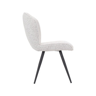 LABEL51 Eetkamerstoelen Awesome - Champagne - Geweven