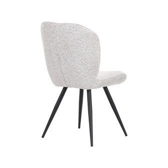 LABEL51 Eetkamerstoelen Awesome - Champagne - Geweven