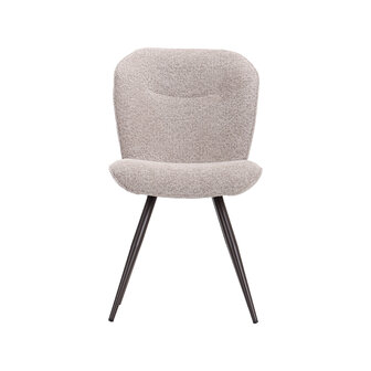 LABEL51 Eetkamerstoelen Awesome - Beige - Geweven