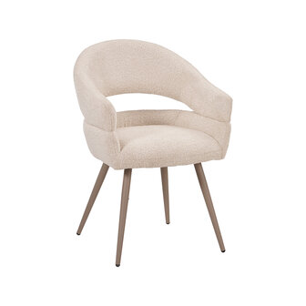 LABEL51 Eetkamerstoelen Pia - Naturel - Geweven - One Size