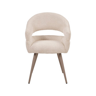 LABEL51 Eetkamerstoelen Pia - Naturel - Geweven - One Size