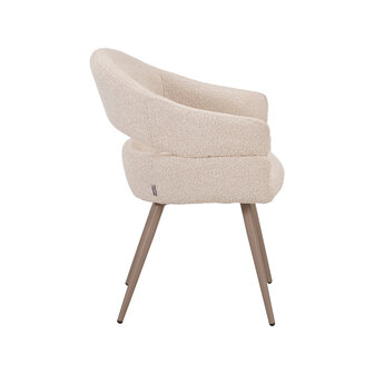 LABEL51 Eetkamerstoelen Pia - Naturel - Geweven - One Size