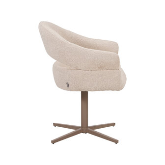 LABEL51 Eetkamerstoelen Donna - Naturel - Geweven - One Size