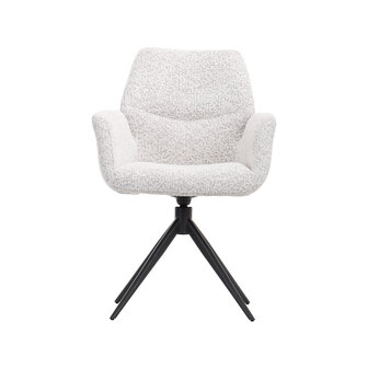 LABEL51 Eetkamerstoelen Epic - Champagne - Geweven
