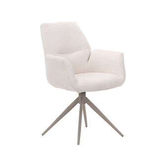 LABEL51 Eetkamerstoelen Epic - Naturel - Geweven