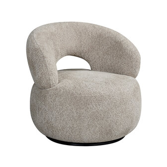 LABEL51 Fauteuils Nusenna - Beige - Geweven