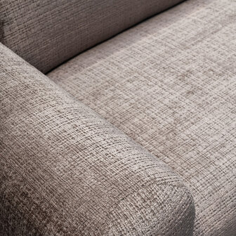 LABEL51 Hoekbank Movidas - Taupe - Cremona - Hoekbank Rechts