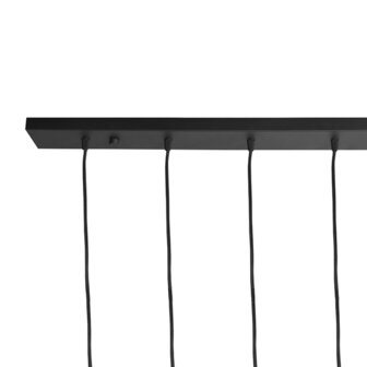LABEL51 Hanglamp Timber - Zwart - Metaal - SALE