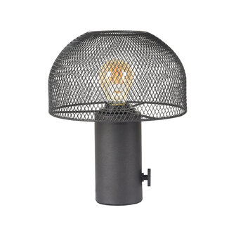 LABEL51 Tafellamp Fungo - Zwart - Metaal - One Size