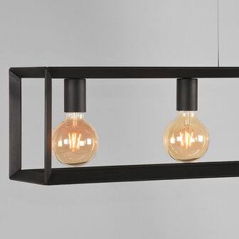 LABEL51 Hanglamp Tetto - Zwart - Metaal - 5-Lichts
