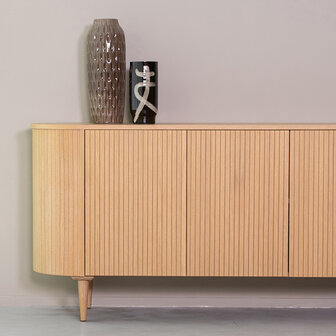 LABEL51 Dressoir Oliva - Naturel - Eiken - 220 cm