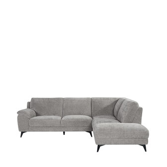 LABEL51 Hoekbank Santino - Stone - Chenille - Hoekbank Rechts