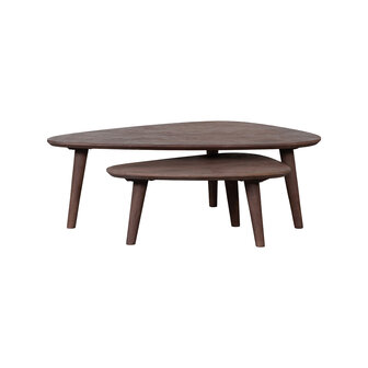 LABEL51 Salontafel Gregg - Espresso - Mangohout - 110 cm