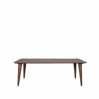 LABEL51 Eetkamertafel Fly - Espresso - Mangohout - 160 cm