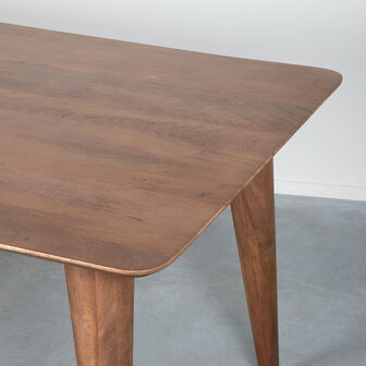 LABEL51 Eetkamertafel Fly - Nature Smooth - Mangohout - 250 cm