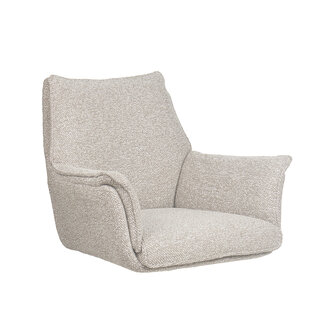 LABEL51 Eetkamerstoel The Chair Studio - Naturel - Royal Boucle - One Size