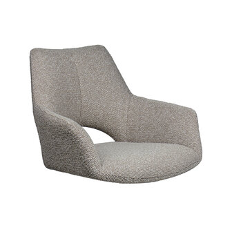 LABEL51 Eetkamerstoel The Chair Studio - Mushroom - Royal Boucle - One Size