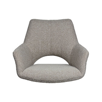 LABEL51 Eetkamerstoel The Chair Studio - Mushroom - Royal Boucle - One Size