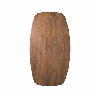 LABEL51 Tafelblad - 1407 Tafelblad Deens Ovaal - Nature Smooth - - 160 cm - Deens Ovaal