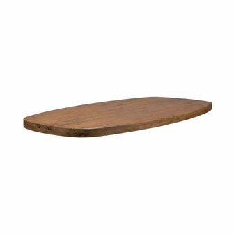 LABEL51 Tafelblad - 1407 Tafelblad Deens Ovaal - Nature Smooth - - 180 cm - Deens Ovaal