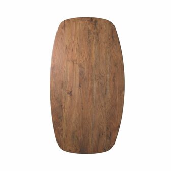 LABEL51 Tafelblad - 1407 Tafelblad Deens Ovaal - Nature Smooth - - 180 cm - Deens Ovaal