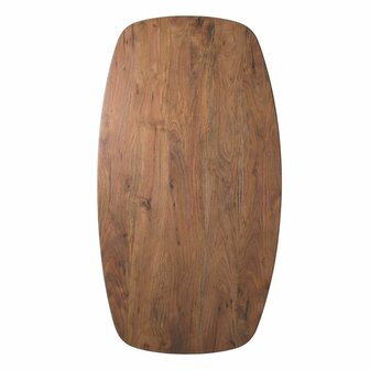 LABEL51 Tafelblad - 1407 Tafelblad Deens Ovaal - Nature Smooth - - 240 cm - Deens Ovaal
