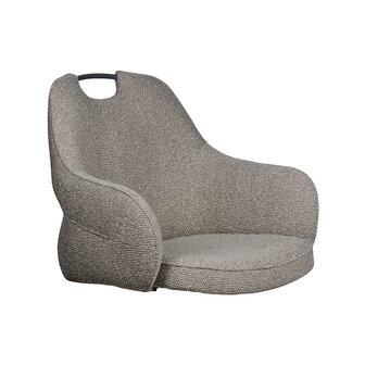 LABEL51 Eetkamerstoel The Chair Studio - Mushroom - Boucle - One Size
