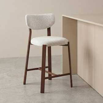 LABEL51 Barkruk Mika - Naturel - Prestige - Laag