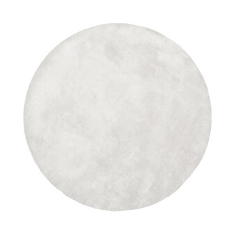 LABEL51 Vloerkleden Mila - Ivoor - Polyester - 150x150 cm - Rond