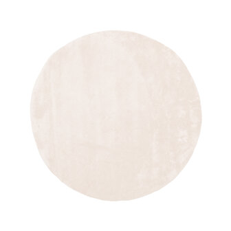 LABEL51 Vloerkleden Velo - Ivoor - Polyester - 200x200 cm - Rond