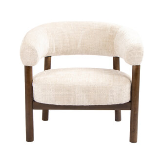 LABEL51 Fauteuil Alegra - Naturel - Cremona - One Size
