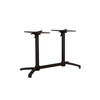 LABEL51 Tafelpoot - 1408 Table Blend - Brons - Metaal - 72 cm - Dubbel Vouwbaar