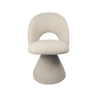 LABEL51 Eetkamerstoel Studio - Naturel - Superb - Naturel Stof