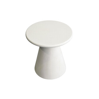 LABEL51 Bijzettafel Elan - Beige - Concrete - 45x45 cm