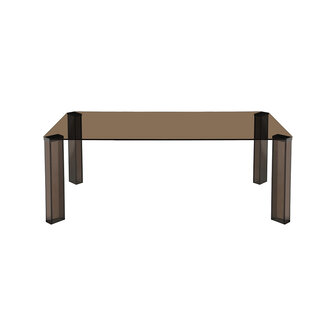 LABEL51 Eetkamertafel Avery - Brown - - 200 cm