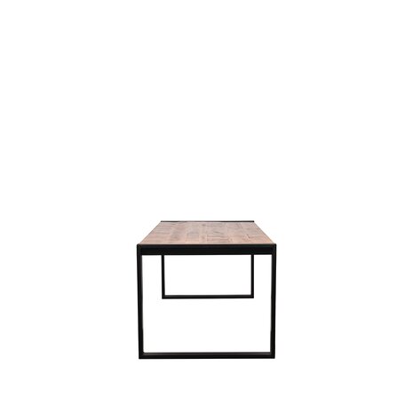 LABEL51 Eetkamertafel Brussels - Rough - Mangohout - 220x95 cm