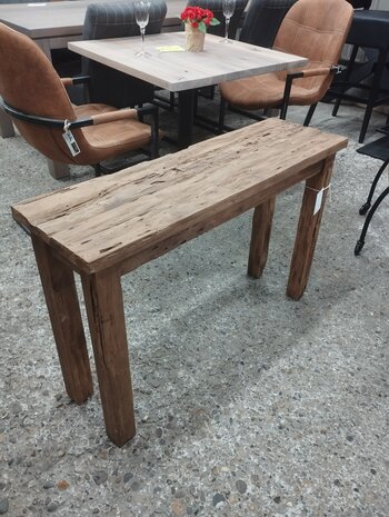 teak sidetable 100cm