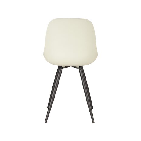 LABEL51 Eetkamerstoel Monza - Breeze - Kunststof - Black Frame