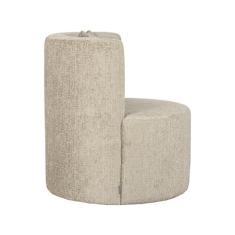 LABEL51 Fauteuil Evy - Beige - Elegance - 65 cm
