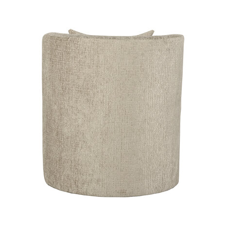 LABEL51 Fauteuil Evy - Beige - Elegance - 65 cm