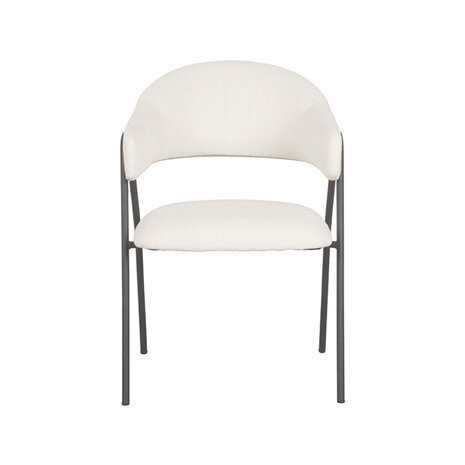 LABEL51 Eetkamerstoel Lowen - Ivory - Boucle