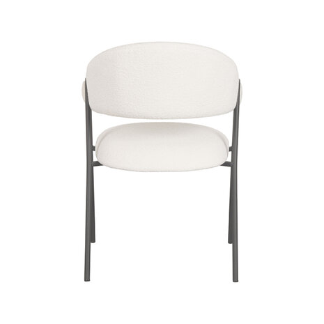 LABEL51 Eetkamerstoel Lowen - Ivory - Boucle