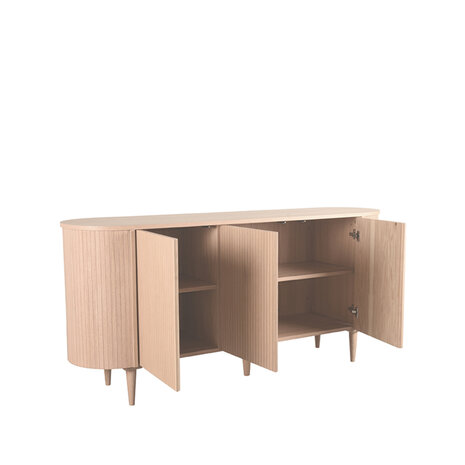 LABEL51 Dressoir Oliva - Naturel - Eiken - 180 cm