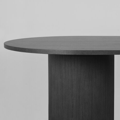 LABEL51 Eetkamertafel Oliva - Zwart - Eiken - 240 cm