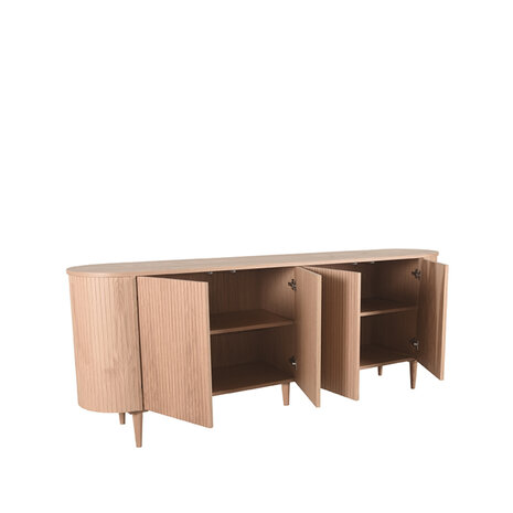 LABEL51 Dressoir Oliva - Naturel - Eiken - 220 cm