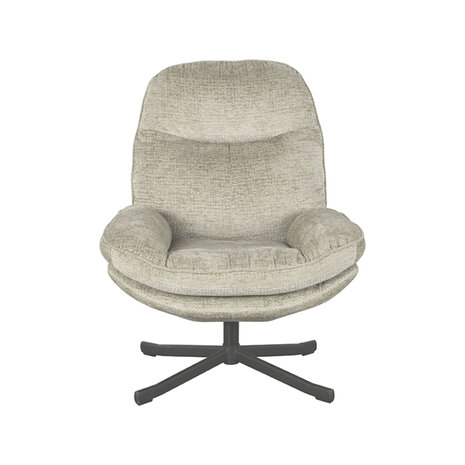 LABEL51 Fauteuil Noel - Beige - Stof