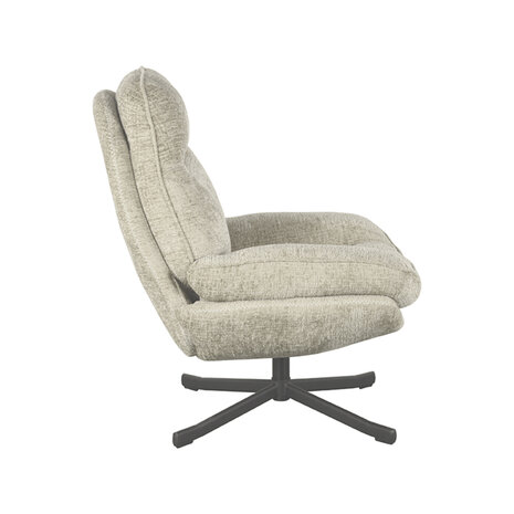 LABEL51 Fauteuil Noel - Beige - Stof